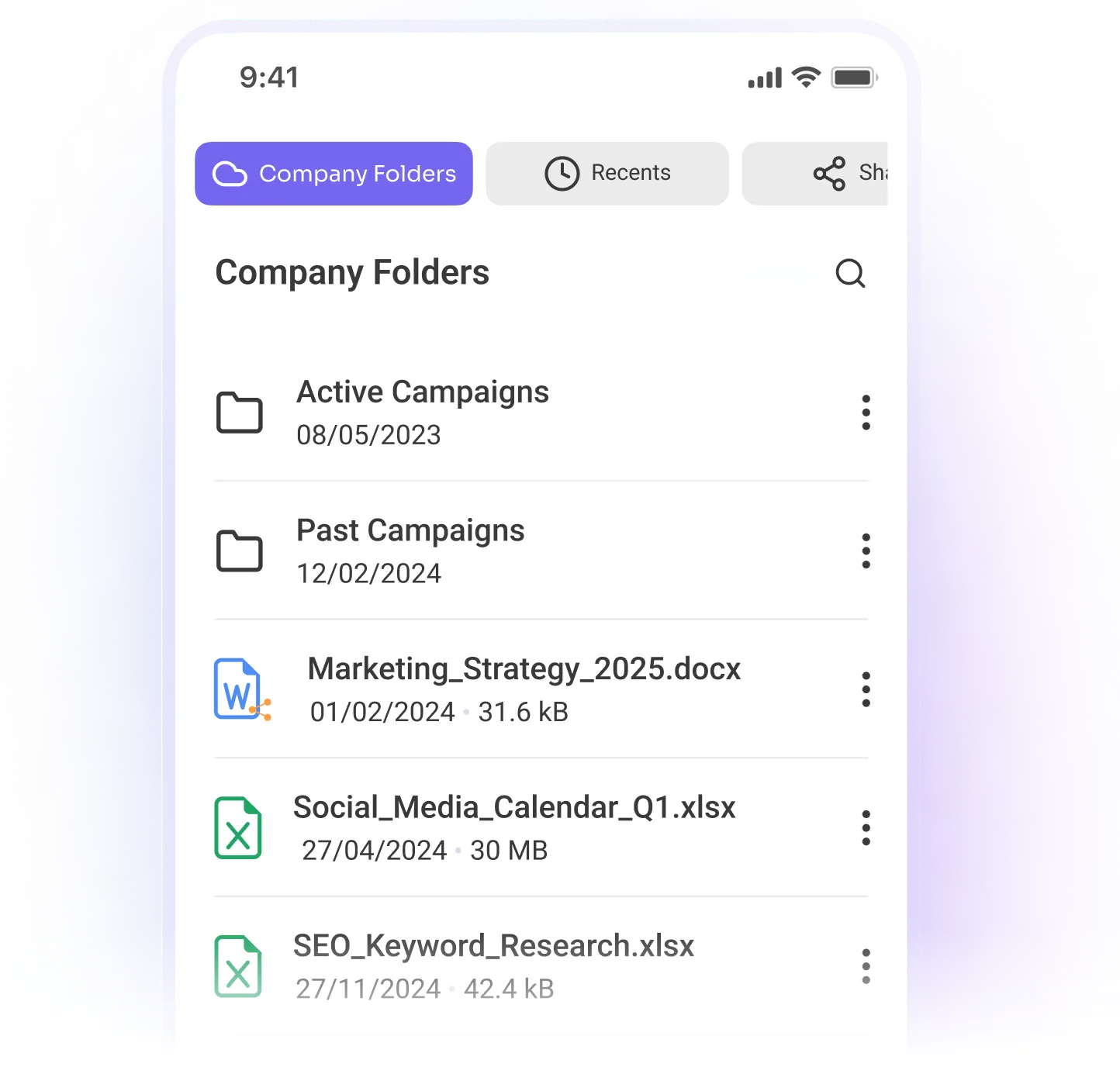 Drive Corporativo CTA