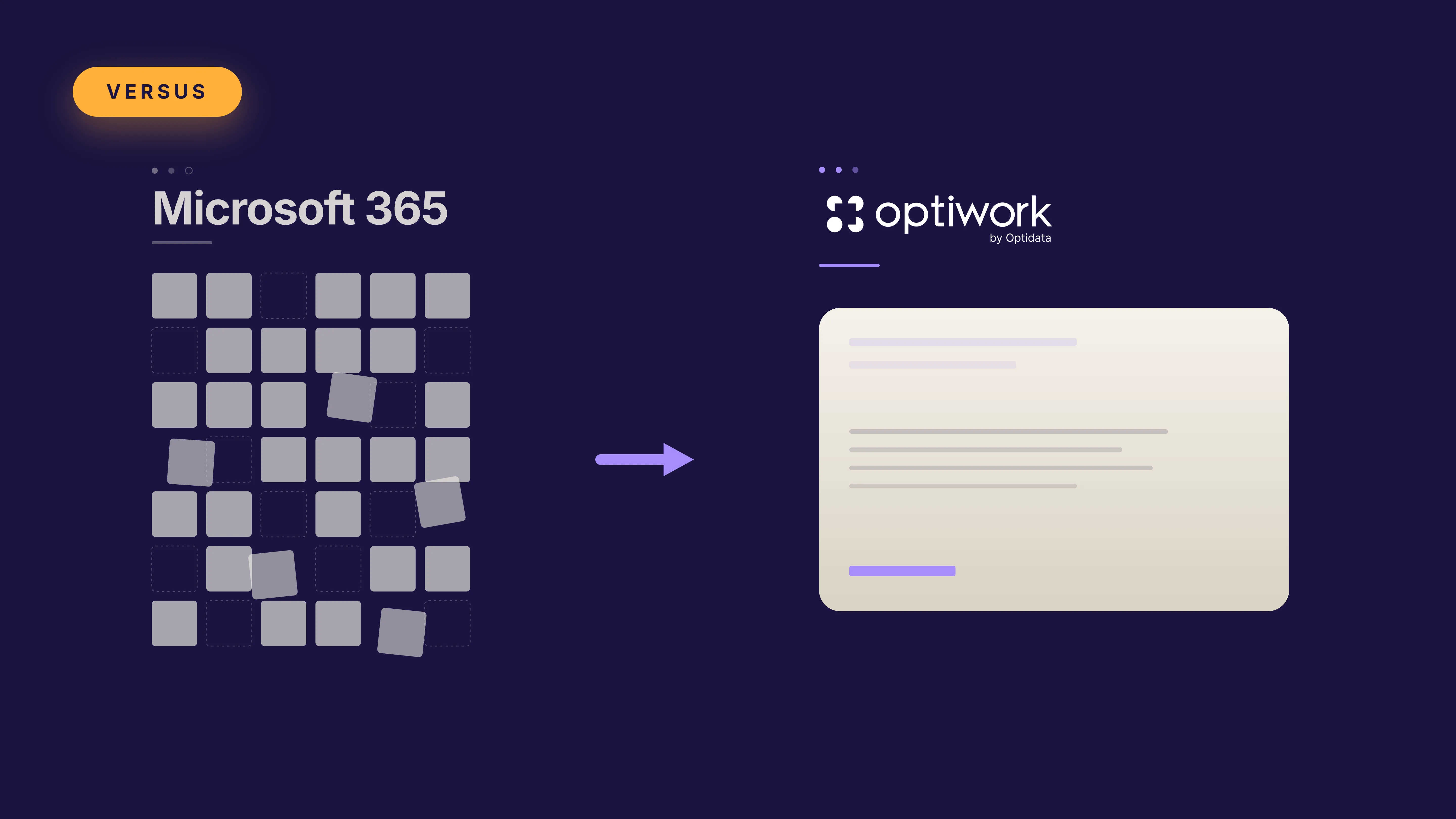 Optiwork vs. Microsoft 365: plataforma unica o ecosistema de herramientas?