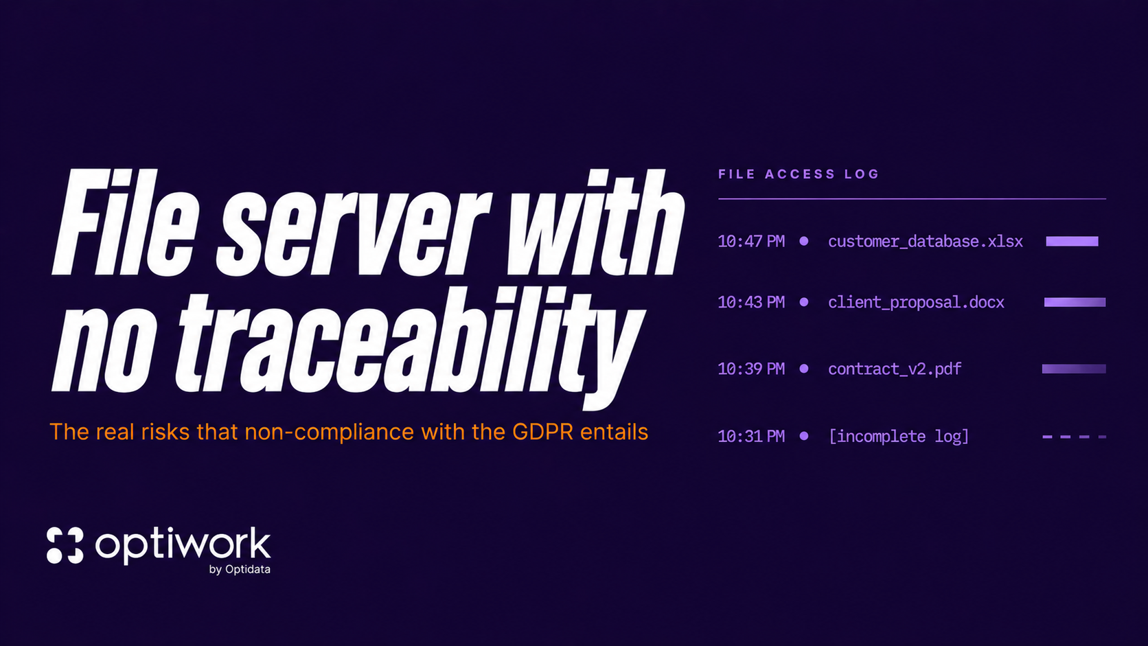 File server with no traceability: the real risks for your company and how to fix it